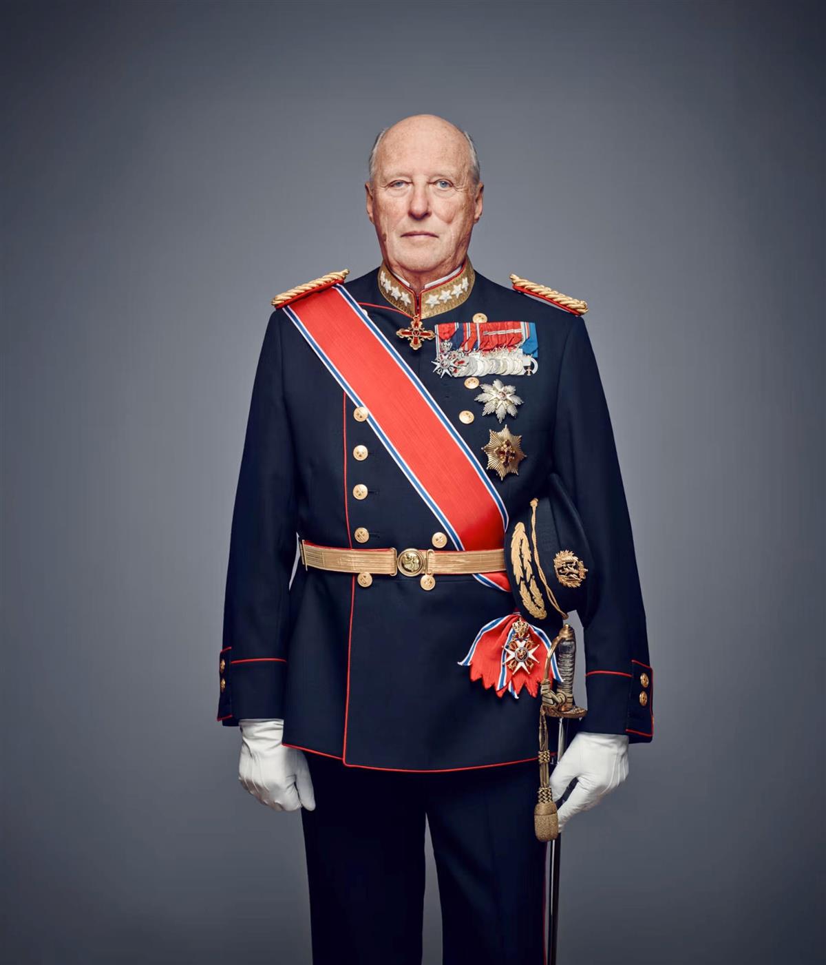 Kong Harald - Klikk for stort bilde